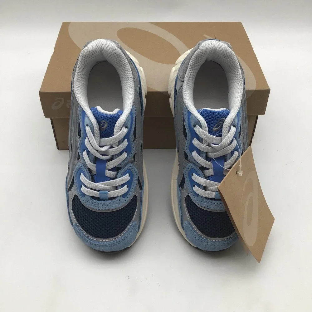 ASICS GEL-NYC PS Kids Independence Blue Gravel Sneakers 1204A176 Size K11 NEW